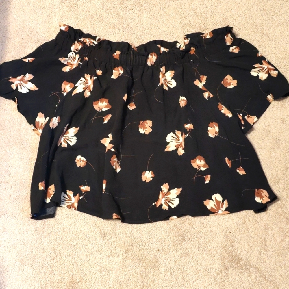 Off the shoulder blouse